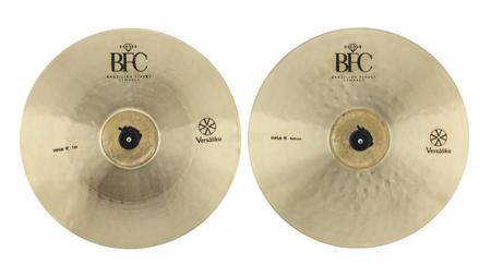 Imagem de Kit de Pratos BFC Brazilian Finest Cymbals KIT7 Versaliko Hihat 15, Crashes 18 e 20, Ride 22