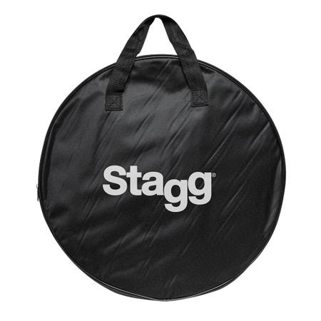 Imagem de Kit de Pratos para Bateria Stagg Silent SX Set com Bag