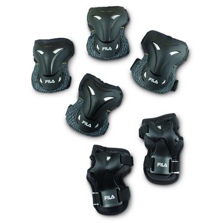 Kit De Prote o Fila Fitness Fp Preto P Kit de Prote o