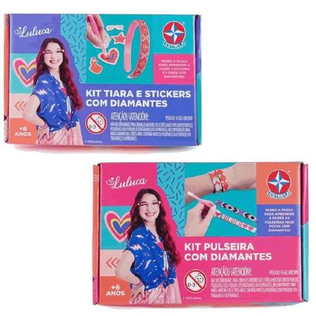 No universo de brinquedos Estrela, Luluca amplia parceria e lança pulseira,  tiara e stickers com diamantes - EP GRUPO