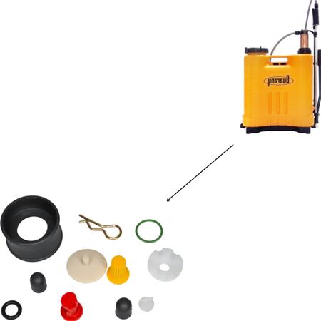 Kit de Reparo Reposicao Pulverizador Manual Costal Sp 16 20 L Guarany Pulverizador Magazine Luiza