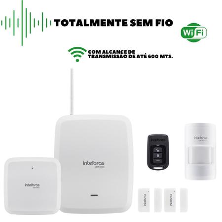 Kit Alarme 1central Amt 8000 1sirene Xss 8000 1 Tec Xat 8000 - INTELBRAS -  Alarme Residencial - Magazine Luiza