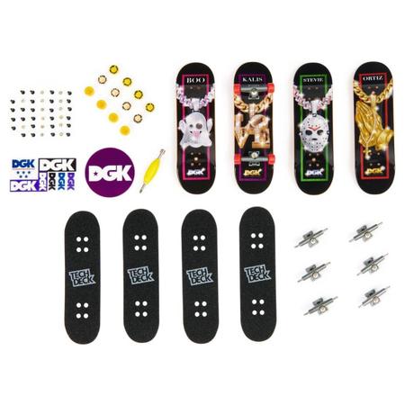 Imagem de Kit De Skate De Dedo Teck Deck Dgk Com 4 Sunny 002891