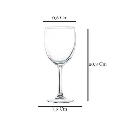 Imagem de Kit de Tacas para Drinks Vidro 420ml com 6 Unidades