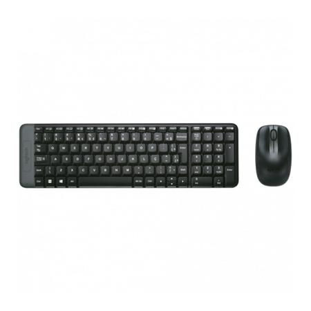 Imagem de Kit de Teclado e Mouse sem Fio Logitech MK220