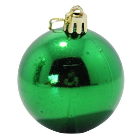 Imagem de Kit Decoração Enfeite Bola De Natal 6Cm 36 Unidade Cor:Verde