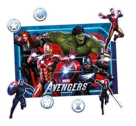 Imagem de Kit Decorativo Avengers Gamer Verse (Vingadores) - Regina