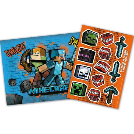 KIT DECORATIVO - FESTA MINECRAFT GRAFITE - 01UNIDADE - 54 X 45 CM - REGINA  FESTAS - Loja do Abençoado Festas Artigos para festas e Decoração de  Aniversário com os melhores preços e condições ! Compra 100% Segura