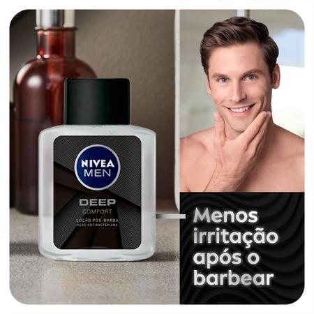 Imagem de Kit Deep NIVEA -  Espuma de Barbear + Loção Pós Barba