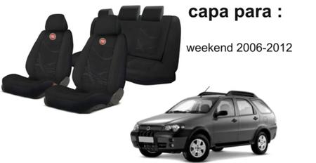 Imagem de Kit Design Superior para Banco Weekend 2006-2012: Capas, Volante, Chaveiro