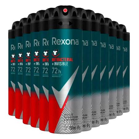 Desodorante Rexona Aero 150ML Men Antibacteria Invisible