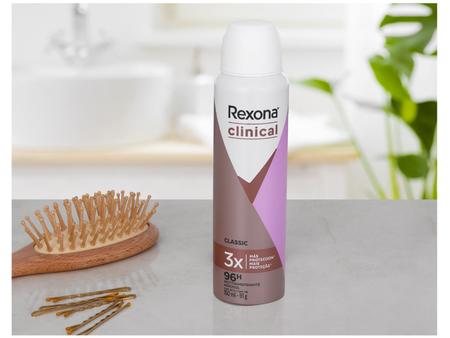 Comprar Desodorante Rexona Clinical Aerosol Classic Woman 150ml com o  melhor preço