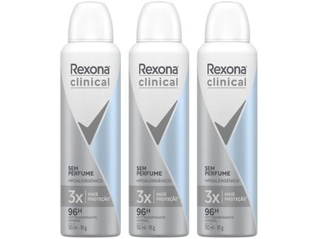 Imagem de Kit Desodorante Rexona Clinical Aerossol