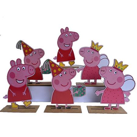 Display Mdf Casinha Peppa Pig Decoração De Festas 