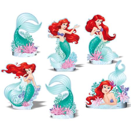 Kit de Festa Ariel: A Pequena Sereia – Grátis para Imprimir