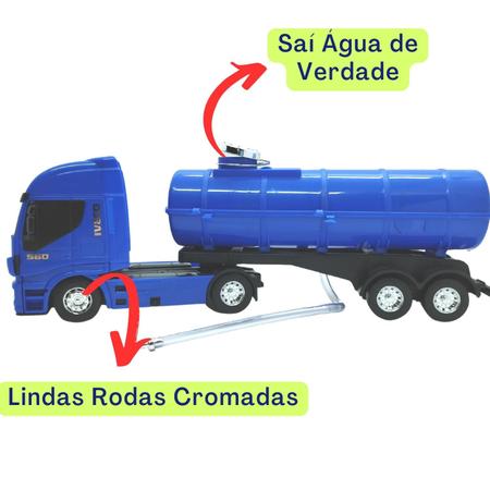 Caminhão Iveco Tector Baú com acessórios - Usual Brinquedos - Azul -  Caminhões, Motos e Ônibus de Brinquedo - Magazine Luiza