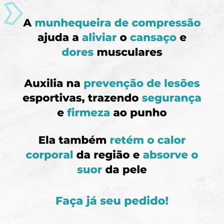 Kit Duas Munhequeira De Alta Compressão Ortopédica Pulso Ajustável Contra  Tendinite Protetor D Punho - Madz - Munhequeira Ortopédica - Magazine Luiza