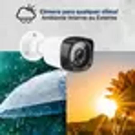 Imagem de Kit dvr Intelbras 16 canais 2TB 12 câmeras HD 20m