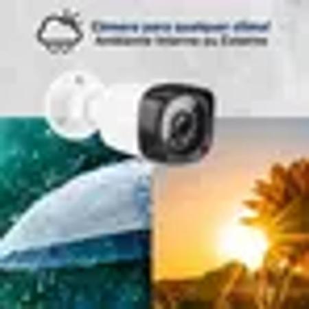 Imagem de Kit dvr Intelbras 8 canais 1TB 4 câmeras Full HD 20m