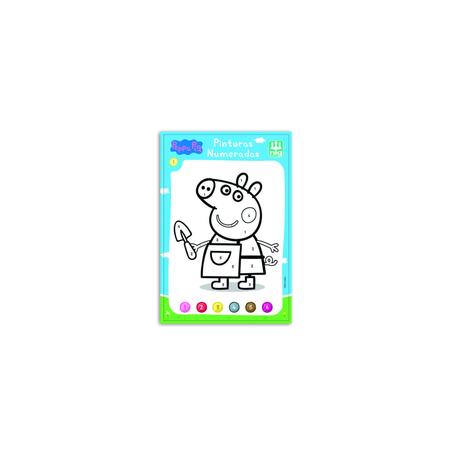 Imagem de Kit Educação Infantil Peppa Pig Pintura, Memória, Dominó