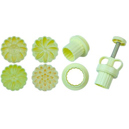 Imagem de Kit Ejetor Blue Star Moldes Para Massas Brigadeiros e Doces