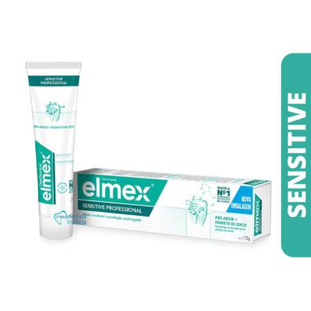 Imagem de Kit Elmex Sensitive  Enxaguatório + Creme dental + Escova