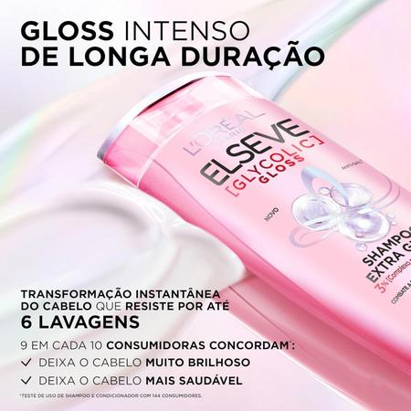 Imagem de Kit elseve glycolic gloss shampoo + condicionador 200ml