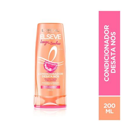 Imagem de Kit Elseve Longo dos Sonhos L'oréal Paris Shampoo 200ml + Condicionador 200ml