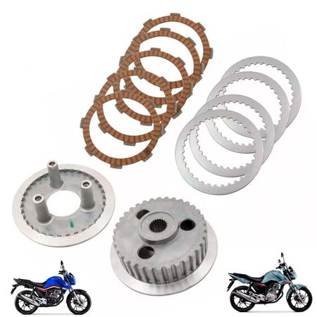 Kit Embreagem Cg Fan 160 Cg Titan 160 2016 Á 2022 Original Honda Imagem de Kit Embreagem Cg Fan 160 Cg Titan 160 2016 Á 2022 Original Honda