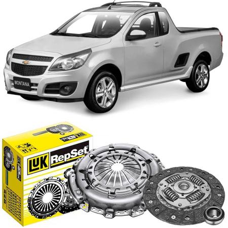 Imagem de Kit Embreagem Chevrolet Montana 1.4 2010 a 2018 Luk