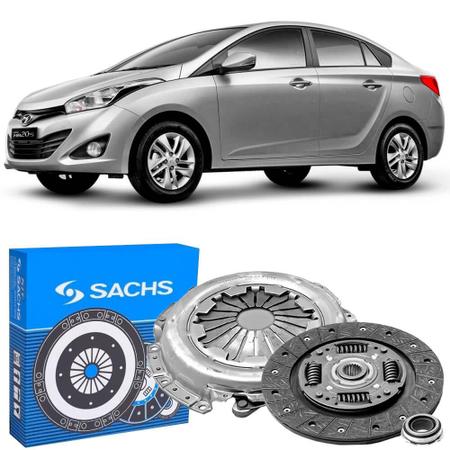 Imagem de Kit Embreagem Hyundai Hb20s 1.6 2013 a 2018 Sachs