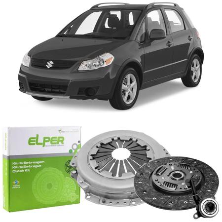 Imagem de Kit Embreagem Suzuki SX4 2.0 16V 2009 a 2015 Elper 90340