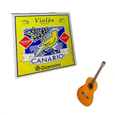 Encordoamento Jogo de Cordas Cavaco Cavaquinho Canário com Bolinha