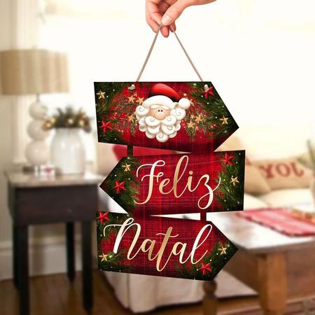 Kit Decoração de Árvore Natal e Enfeites de Porta