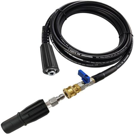 Kit Engate R pido Karcher K3.47 M PLUS Bico Registro Mangueira