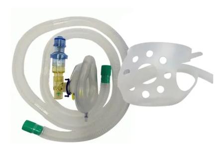 Imagem de Kit Epap Cpap Adulto Fisioterapia Respiratória Com Traquéia