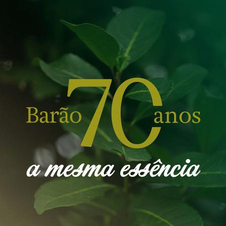 Imagem de Kit Erva Mate Terere Black Menta Premium 500g Barão Com Cuia