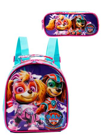 Kit Escola Patrulha Canina Skye Lancheira Térmica + Estojo - Xeryus Imagem de Kit Escola Patrulha Canina Skye Lancheira Térmica + Estojo