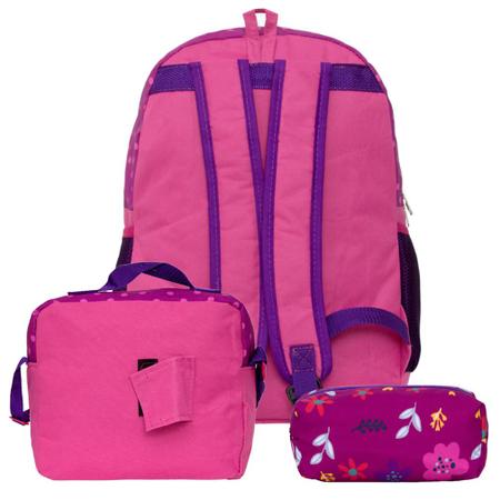 Mochila Escolar Infantil Menina Gatinha Marie Desenho Roxa em Promoção na  Americanas