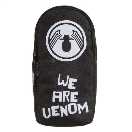 Imagem de Kit Escolar Mochila G Costas Estojo Caderno Venom 11835