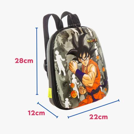 Kit Completo Mochila Infantil Dragon Ball Z Goku Super Rodinhas