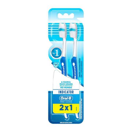 Imagem de Kit Escova Dental Oral-B Indicator Plus 40 com 4 unidades