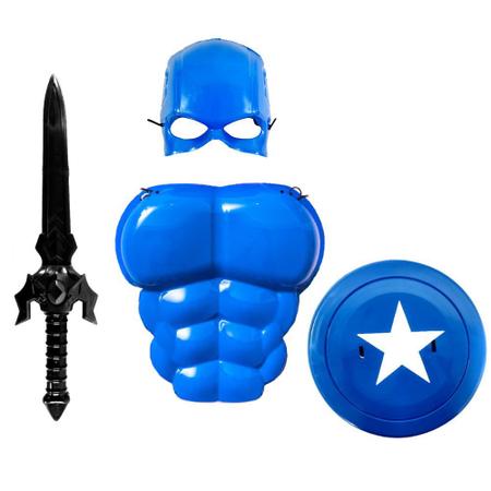 Brinquedo Infantil Espada De Plástico Com Máscara Guerreiro Do Espaço em  Promoção na Americanas