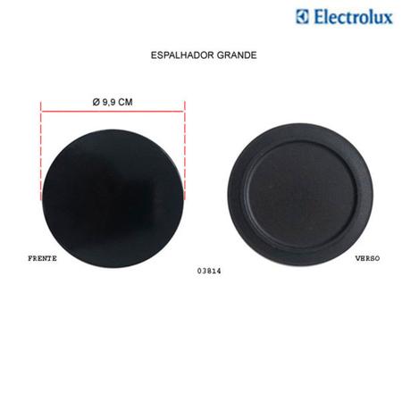 Imagem de Kit espalhadores + grelhas p/ fogões electrolux tripla chama 4 bocas 56 tax