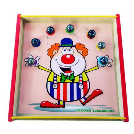 Jogo Oráculo Brinquedo de Madeira Com Bolinhas De Gude no Shoptime