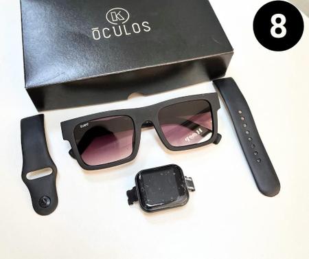 Imagem de Kit especial dia dos pais (oculos de sol + relógio smart watch)