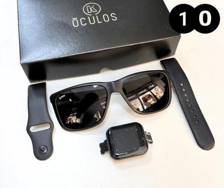 Imagem de Kit especial dia dos pais (oculos de sol + relógio smart watch)