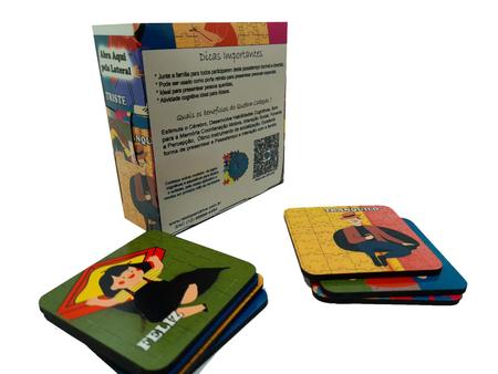 Kit Especial Jogos Educativos Cogntivos para Autistas - Combo 4 - Coleção  TEA & AMOR