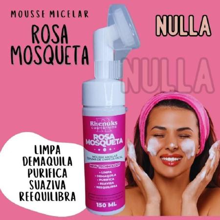 Imagem de Kit Espuma De Limpeza Facial Rosa Mosqueta Espuma Vitamina-C