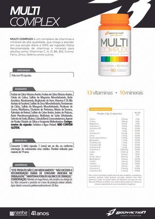 Imagem de Kit Essencial 9 Eaa Aminoácidos + Multi Vitamínico Bodyaction